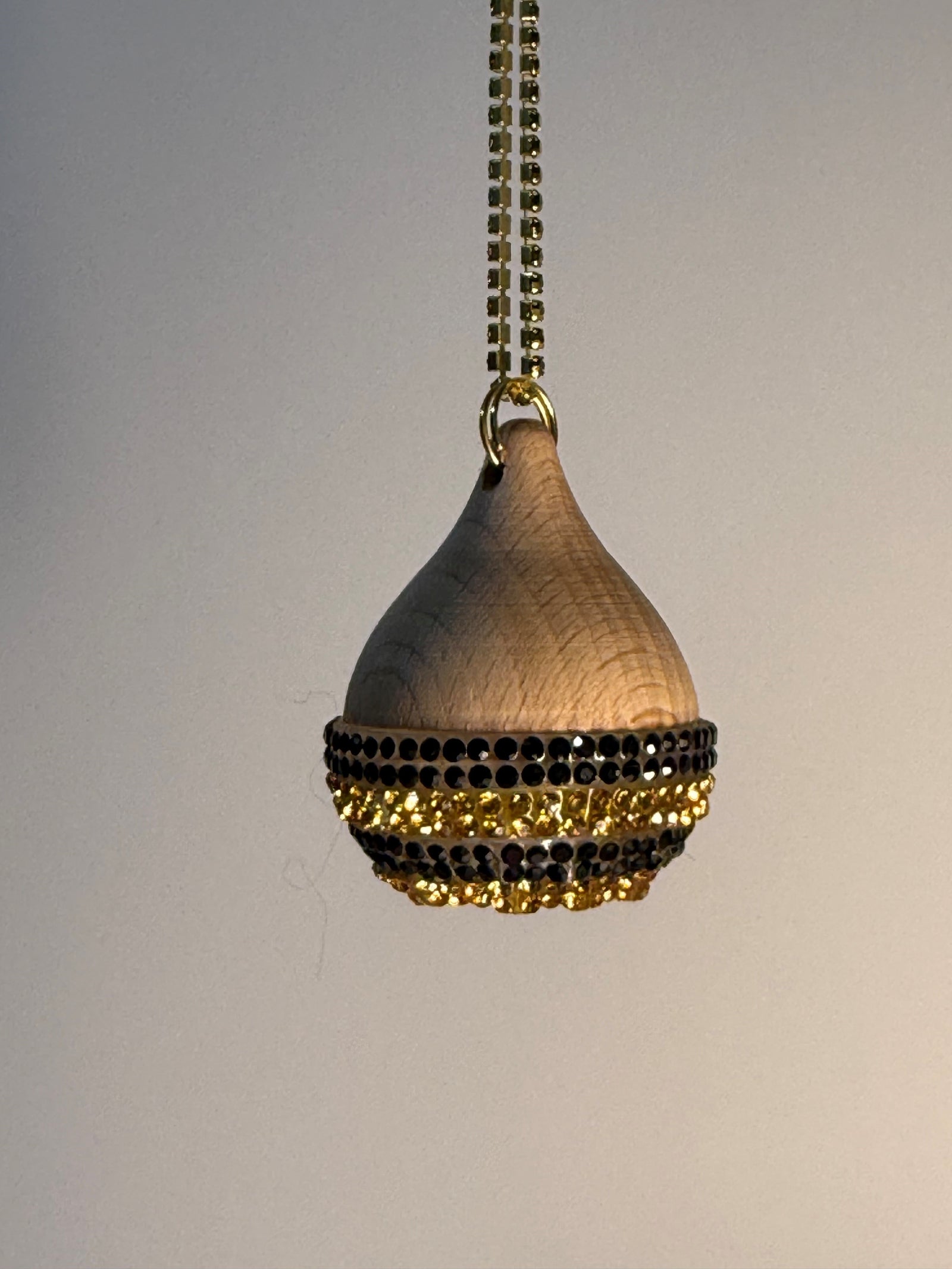 NDST Hanging Air Diffuser - FULL Bling NDST Diffuser Bottle (Black & Gold)