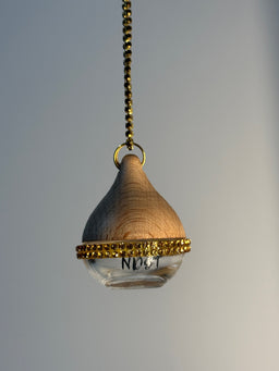 NDST Hanging Air Diffuser - Simple Bling NDST Diffuser Bottle - (Gold)