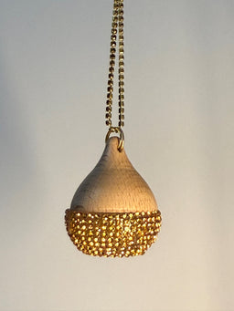 NDST Hanging Air Diffuser - FULL Bling NDST Diffuser Bottle (Gold)