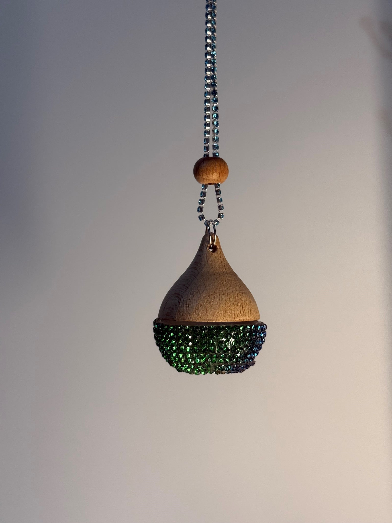 NDST Hanging Air Diffuser - FULL Bling NDST Diffuser Bottle (Blue-green medley)