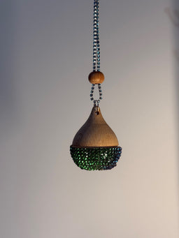 NDST Hanging Air Diffuser - FULL Bling NDST Diffuser Bottle (Blue-green medley)