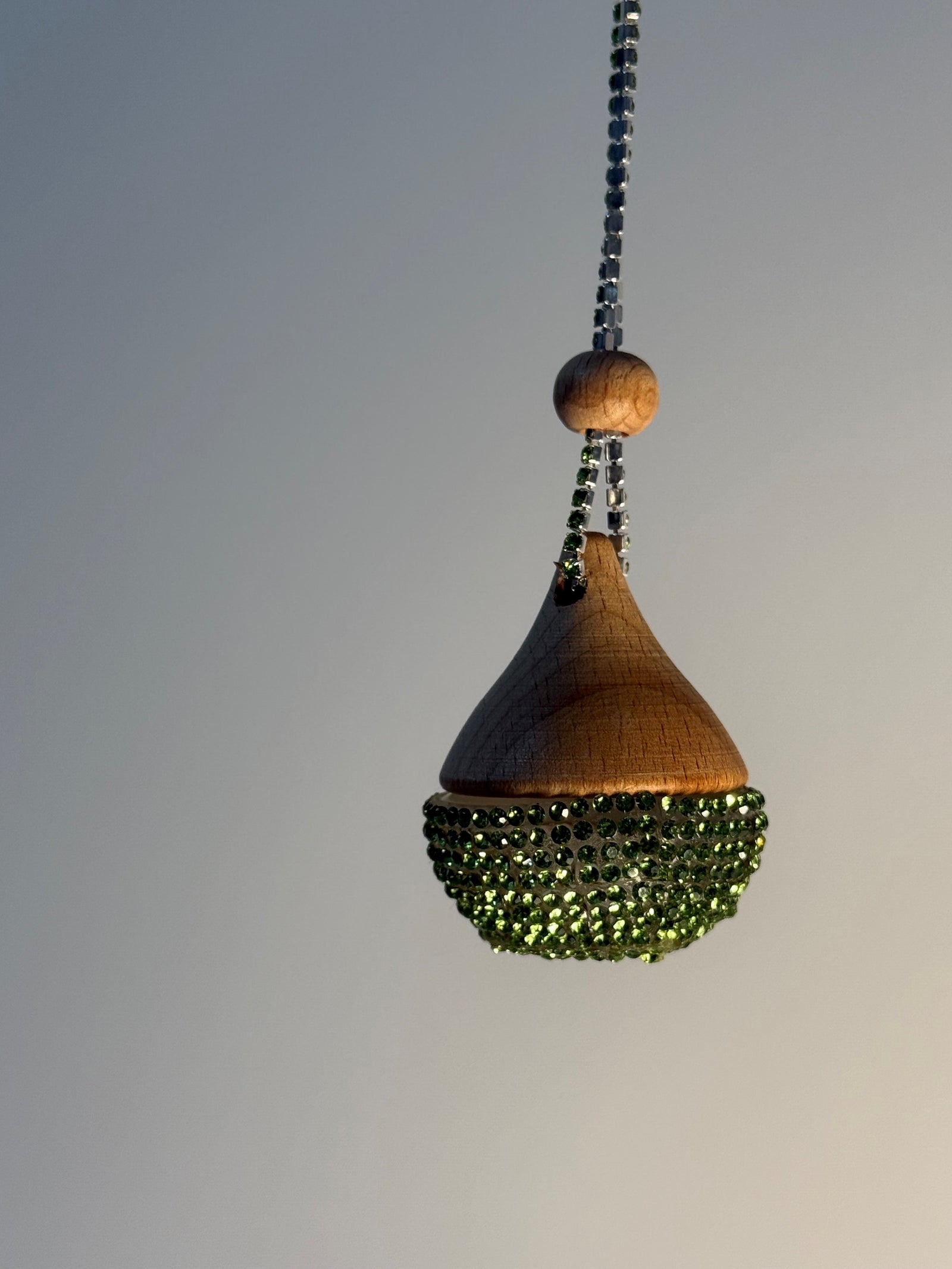 NDST Hanging Air Diffuser - FULL Bling NDST Diffuser Bottle (Green)