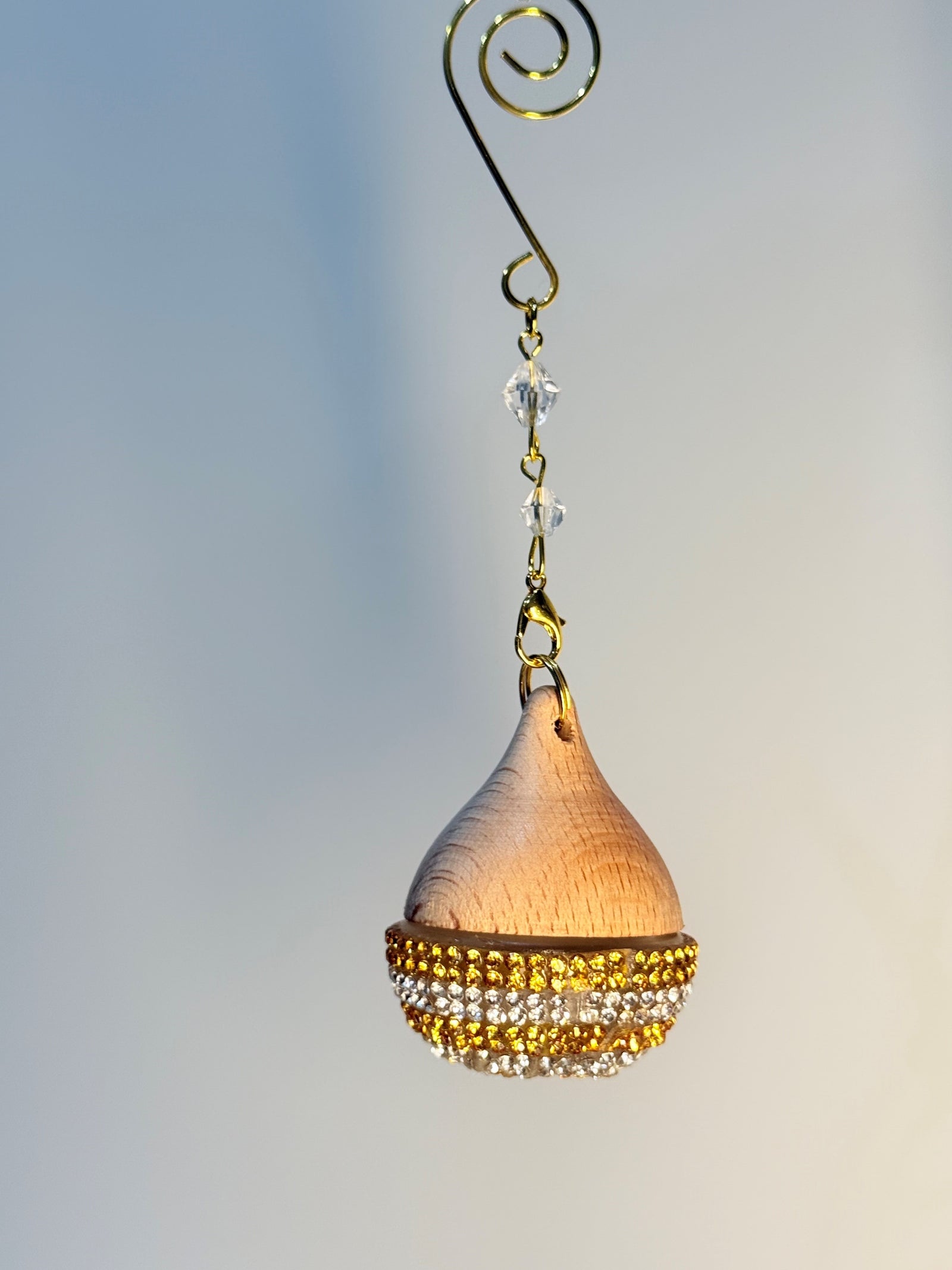 NDST Hanging Air Diffuser - FULL Bling NDST Diffuser Bottle (Silver & Gold)
