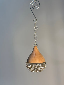 NDST Hanging Air Diffuser - FULL Bling NDST Diffuser Bottle (Silver)