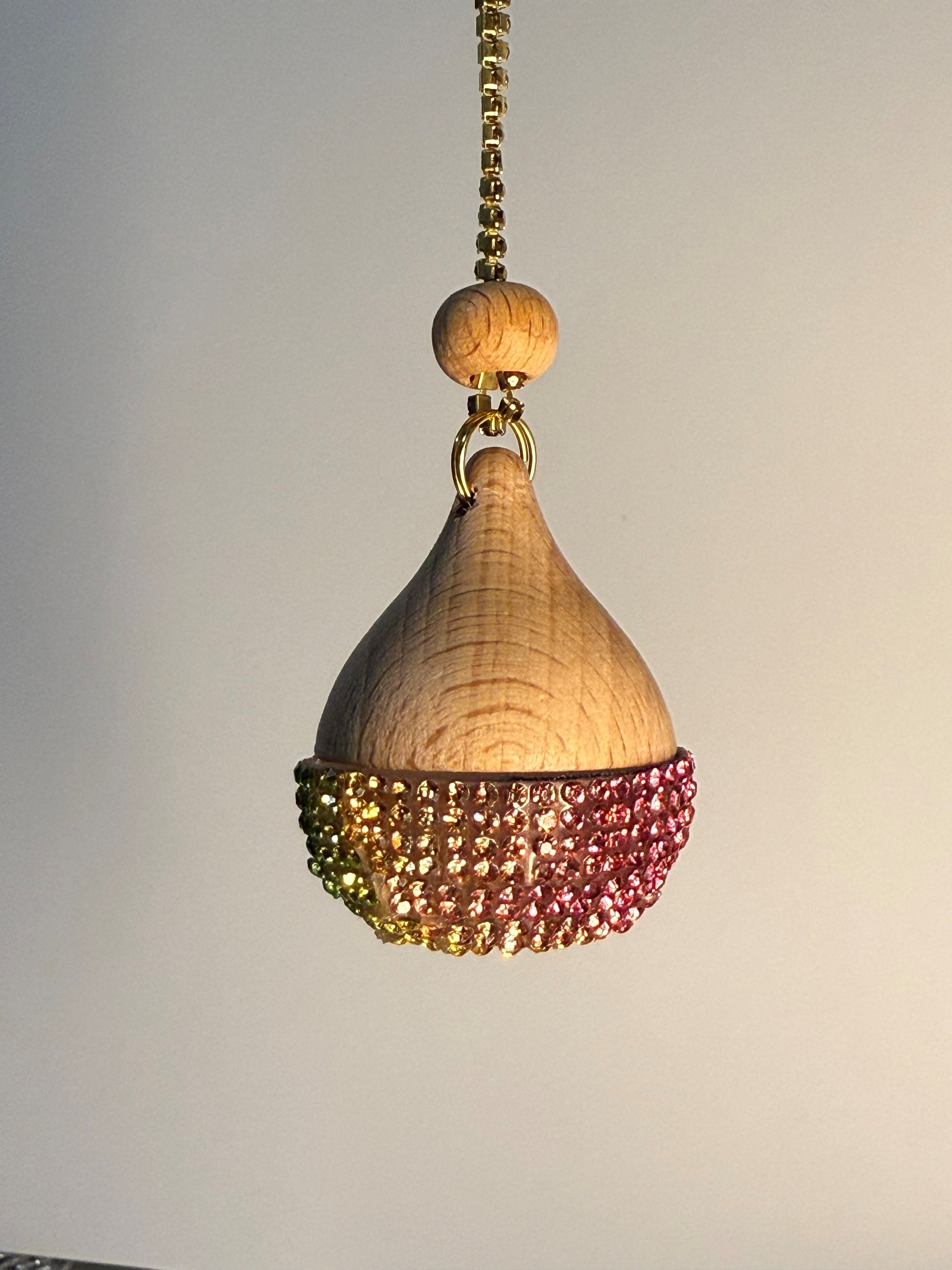 NDST Hanging Air Diffuser - FULL Bling NDST Diffuser Bottle (Leopard print)