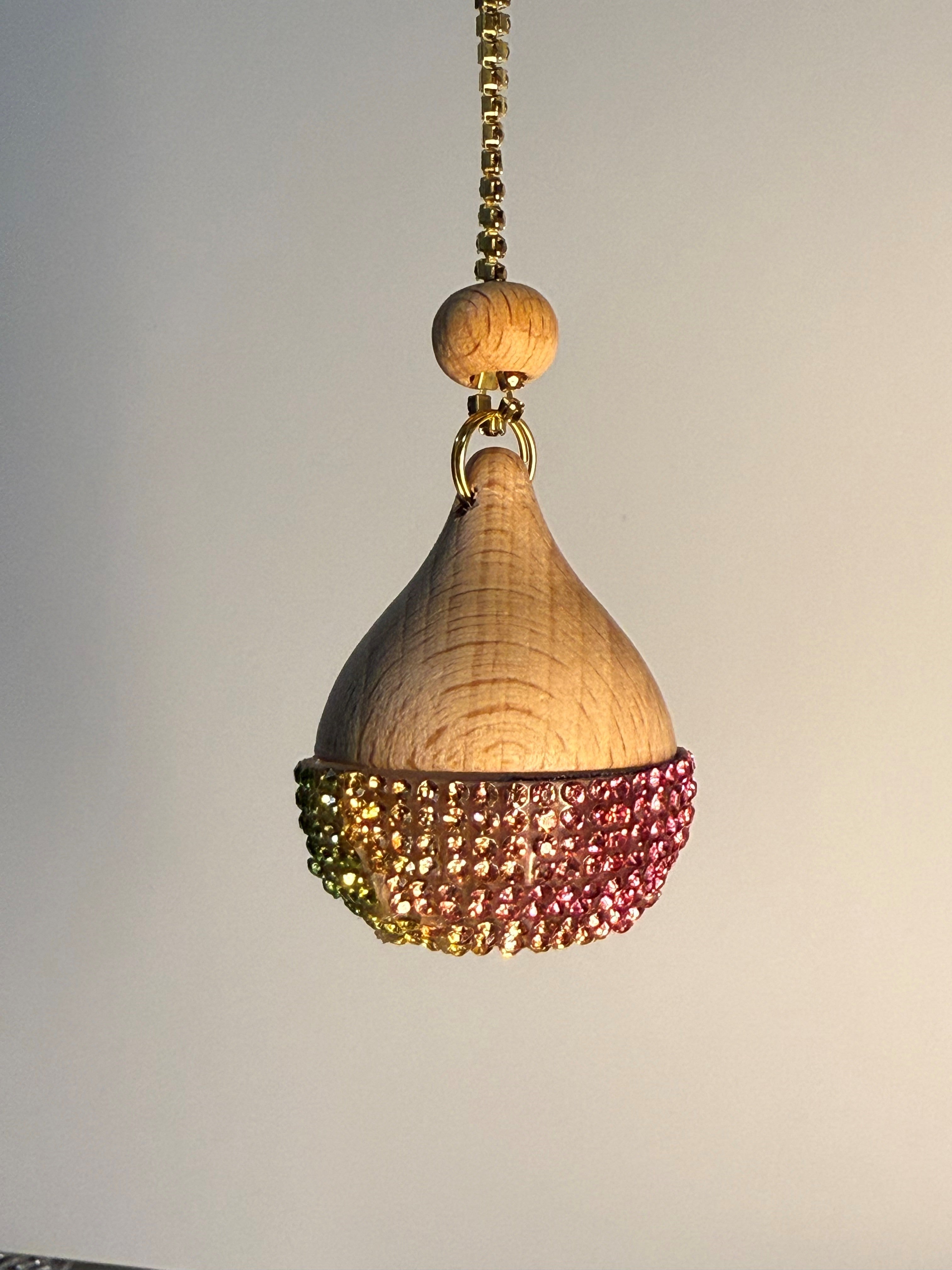 NDST Hanging Air Diffuser - FULL Bling NDST Diffuser Bottle (Leopard print)